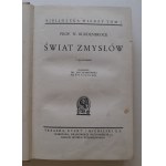 BUDDENBROCK W. - WORLD OF SENSES with 59 drawings Bibljoteka Wiedzy Vol. 7