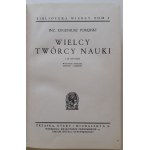 PORĘBSKI Eugeniusz - WIELCY TWÓRCY NAUKI z 56 portretami Bibljoteka Wiedzy Volume 8