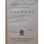 GIERSBERG H.- HORMONS with 45 illustrations Bibljoteka Wiedzy Volume 44