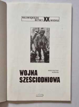 KUBIAK Krzysztof - WOJNA SZEPSODNIOWA I. diel série Najväčšie bitky 20. storočia