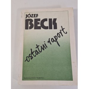 Jozef BECK - LE DERNIER RAPPORT, Edition 1