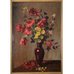 Mieczyslaw REYZNER (1861-1941), Bouquet with poppy flowers (1925)