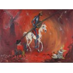 Jerzy POTRZEBOWSKI (1921-1974), Don Quixote - the Cobber (1965).