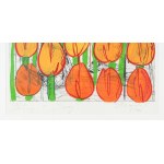 Edward DWURNIK (1943-2018), Oranžové tulipány