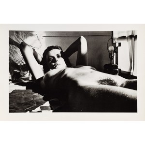 Helmut Newton, Fiona Lewis v Los Angeles, 1976 z portfolia ''Special Collection 24 photos lithographs'', 1979