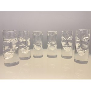 Péter Borkovics, Glasses set (6pcs).