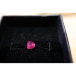 Rubin naturalny 0,6 ct.