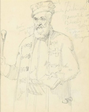 Jan Matejko (1838 Kraków - 1893 Kraków), Marszałek Zieliński - Konfederat barski