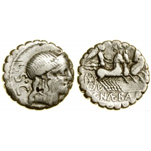Roman Republic, denarius serratus, 79 BC, Rome