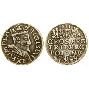 Polska, trojak, 1595, Wschowa
