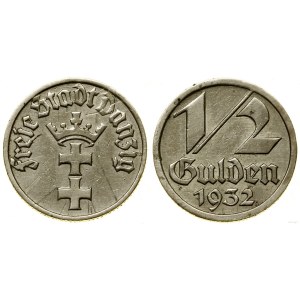 Polska, 1/2 guldena, 1932, Berlin
