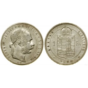 Hungary, forint, 1880 KB, Kremnica