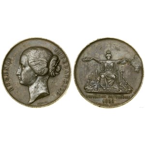 France, commemorative medal, 1855
