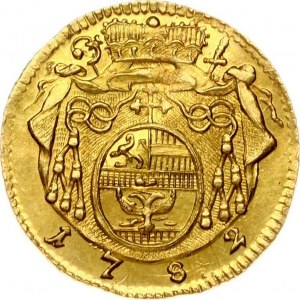 Salzburg 1/4 Ducat 1782