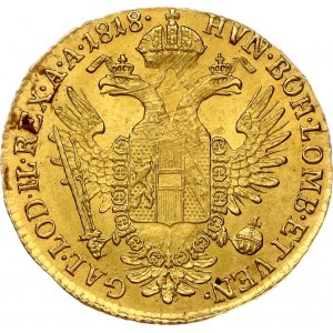 Austria Ducat 1818 E