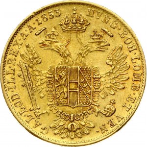 Austria Ducat 1853 A