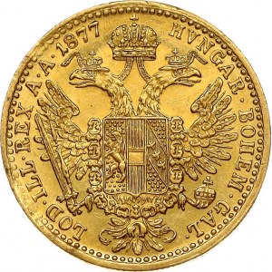 Austria Ducat 1877