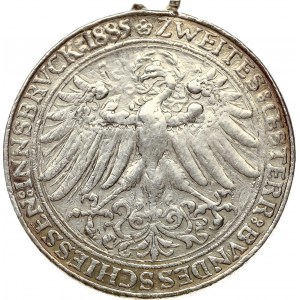 Austria 2 Gulden 1885 'Shooting Festival in Innsbruck'