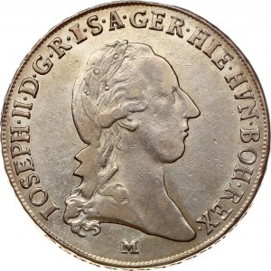 Austrian Netherlands 1/2 Taler 1789 M