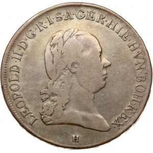Austrian Netherlands 1/2 Taler 1791 H