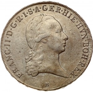 Austrian Netherlands 1/2 Taler 1797 B