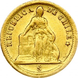 Cile 1 Peso 1861 Così