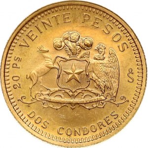 Cile 20 Pesos 1976 So