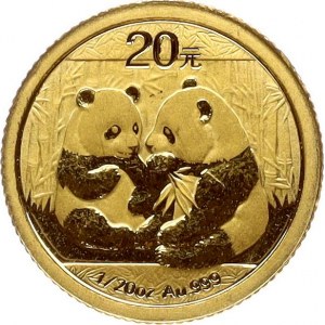 China 20 Yuan 2009 Panda