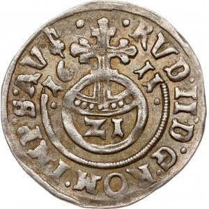 Německo Barby 1/21 Taler 1611