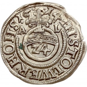Germany Stolberg 1/24 Taler 1614 AL