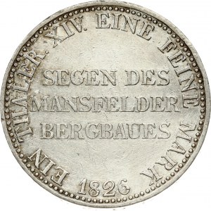 Prussia Mining Taler 1826 A
