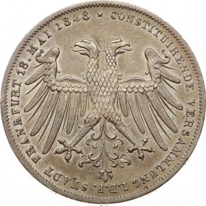 Germany Frankfurt 2 Gulden 1848 Archduke John
