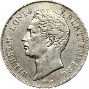 Wurttemberg 2 Gulden 1848