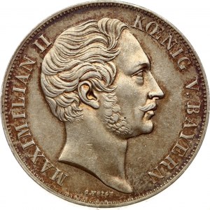 Germany Bavaria 2 Gulden 1855 Madonna Column