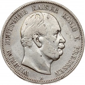 Germany Prussia 5 Mark 1874 A