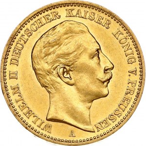 Prussia 20 Mark 1893 A