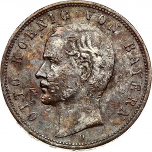 Niemcy Bawaria Mark 1898 D