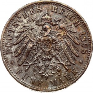 Niemcy Bawaria Mark 1898 D