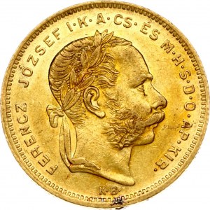 Hungary 20 Francs / 8 Forint 1873 KB
