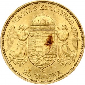 Hungary 20 Korona 1894 KB