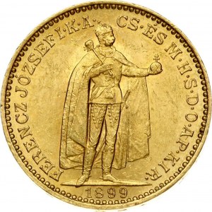 Hungary 20 Korona 1899 KB