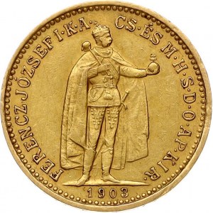Hungary 10 Korona 1903 KB