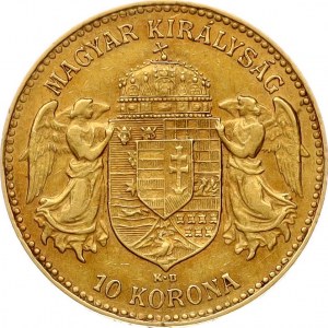 Hungary 10 Korona 1905 KB