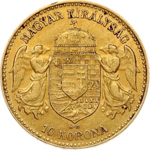 Hungary 10 Korona 1907 KB