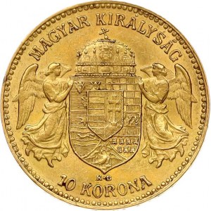 Hungary 10 Korona 1910 KB