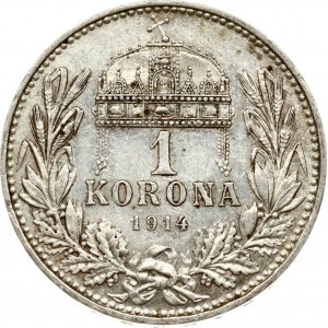 Hungary 1 Korona 1914 KB
