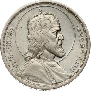 Hungary 5 Pengo 1938 BP Death of St Stephen