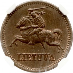 Lithuania 1 Centas 1936 NGC MS 64 BN