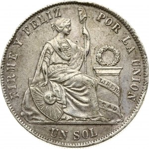Peru 1 Sol 1869 YB