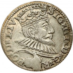 Polska Trojak 1591 Ryga LIV (R1)